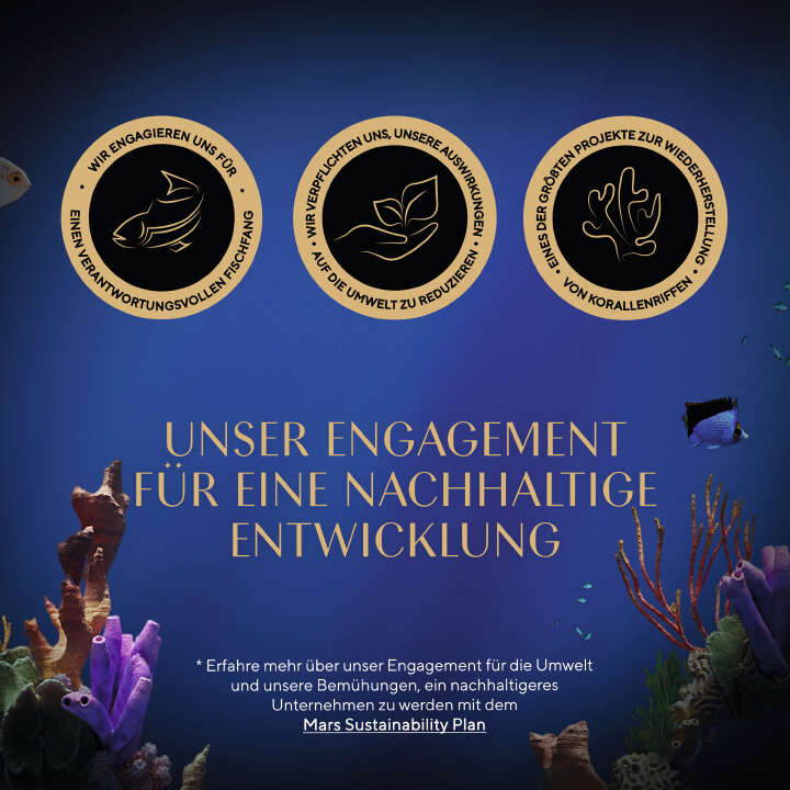 Sheba Katzen-Nassfutter Schale Filets Huhn mit nachhaltigem Thunfisch